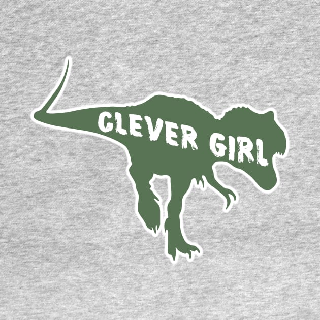 Velociraptor Clever Girl Raptor Jurassic Dinosaur by Grassroots Green